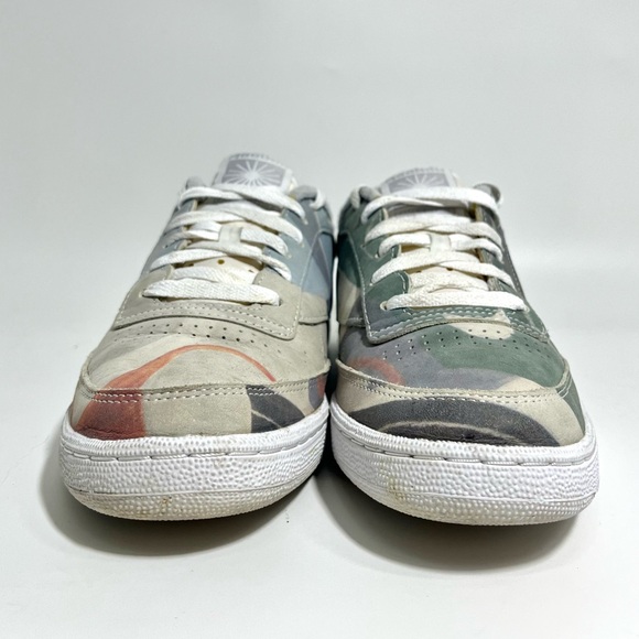 REEBOK CLUB C 85 X EAMES "COMPOSITION" Multi GY Men 8 1068 Sneaker Shoe Trainer - Picture 5 of 10